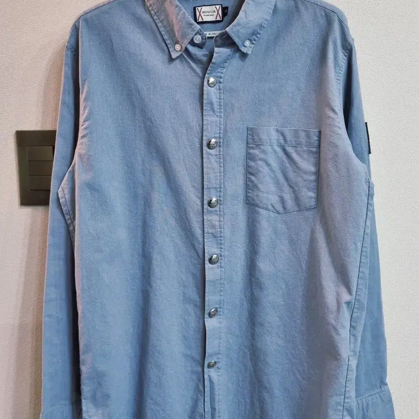 [BUNJANG] Moncler Gamme Bleu Shirt / 100/ 몽클레르 감마 블루셔츠