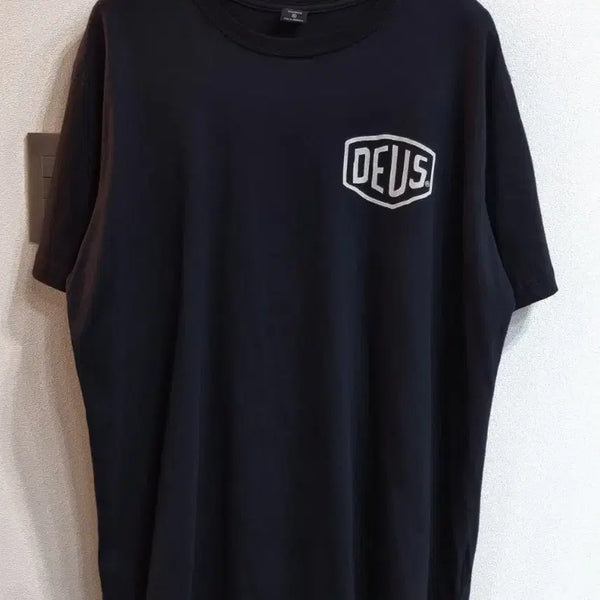 [BUNJANG] Deus Ex Machina Black Short Sleeve T-Shirt / 110/ 데우스 엑스 마키나 반팔티 블랙