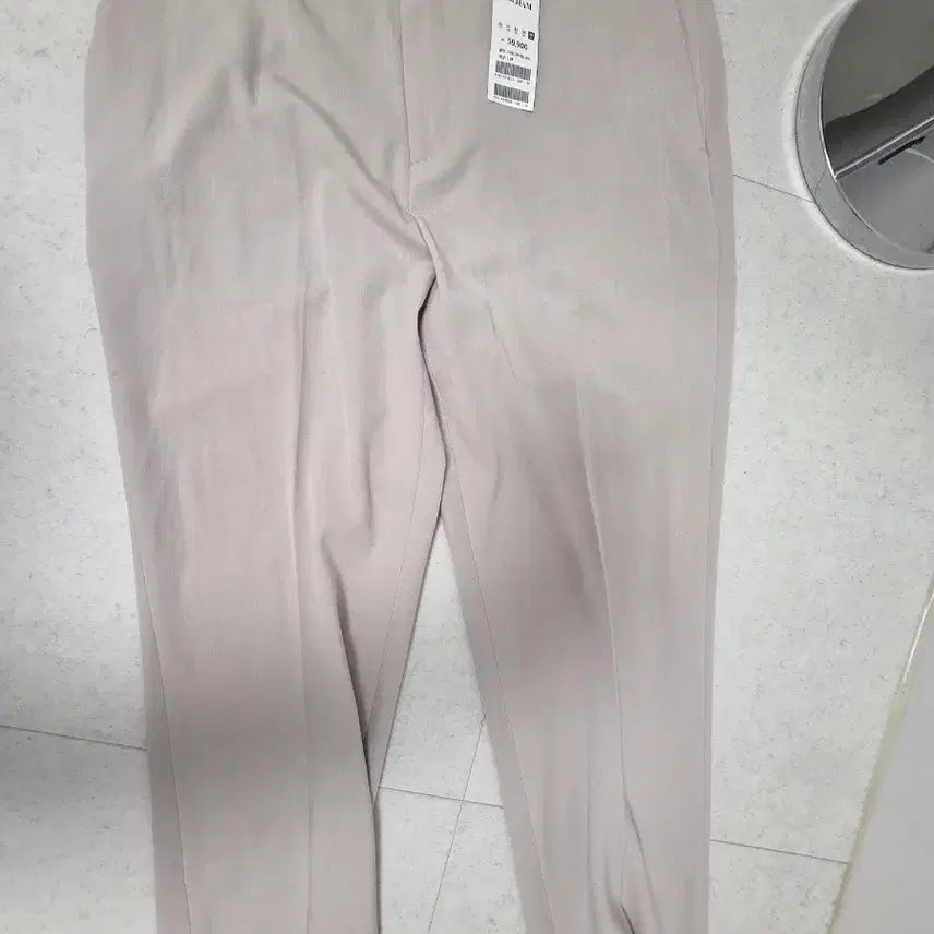 [BUNJANG] Polo Ralph Lauren Tapered Fit Cotton Pants Beige Size 36 / 폴햄 테이퍼드 36 베이지 면바지새거허리36