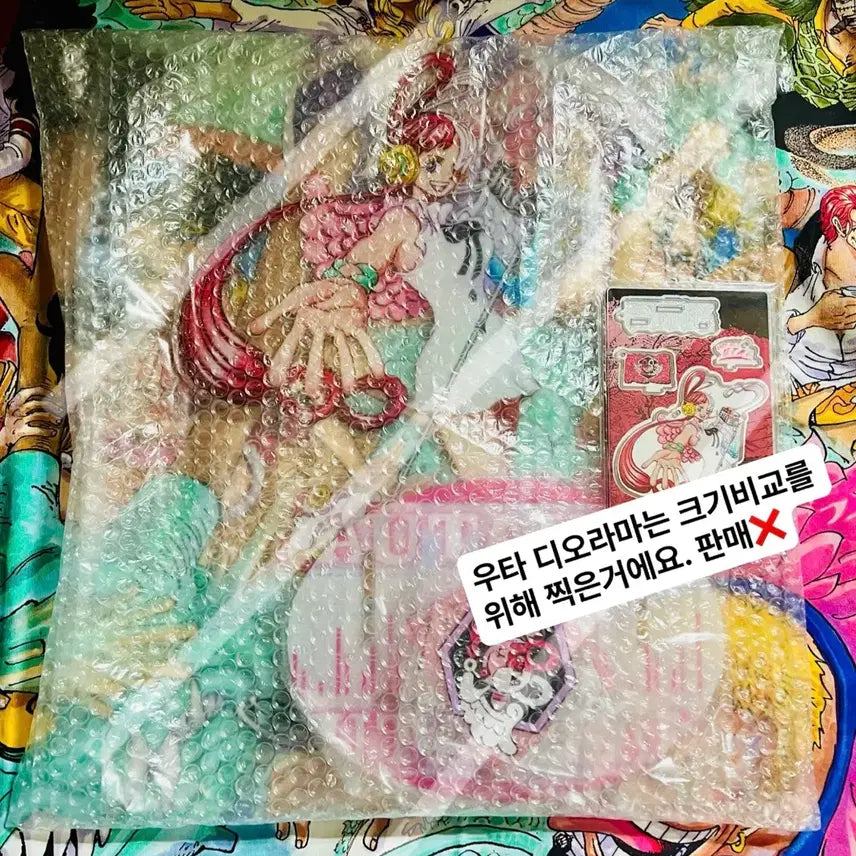 [BUNJANG] One Piece Film Red Uta Mega Diorama Acrylic Stand (Sealed) / 미개봉)원피스 필름레드 우타 기가 디오라마 아크릴굿즈