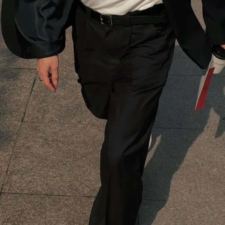 [BUNJANG] siiido Cashmere One-Pleat Long Slacks / [L] siiiido 캐시미어 원 턱 롱 슬랙스