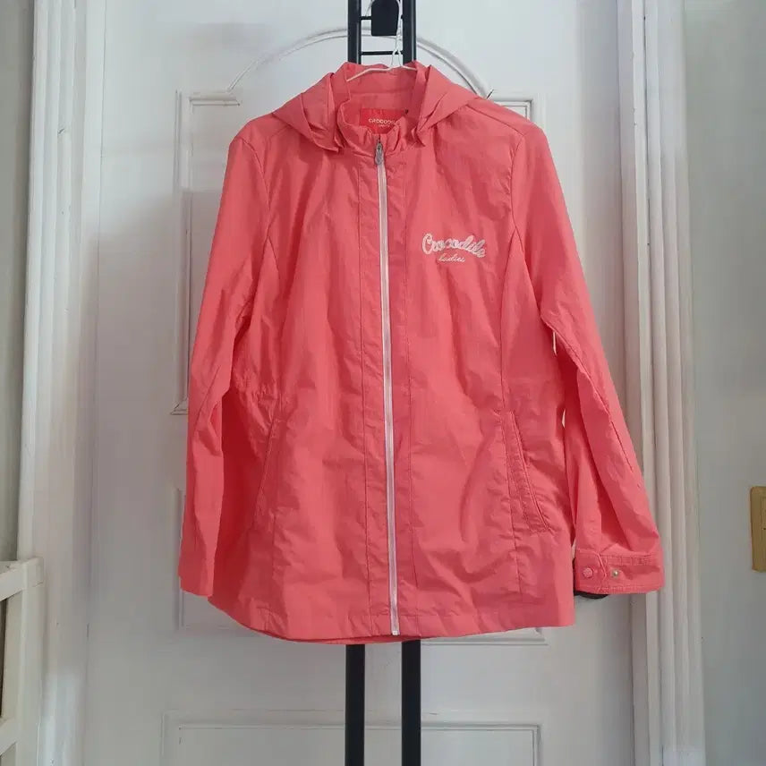[BUNJANG] Crocodile Lady Women's Lightweight Summer Windbreaker Coral / 크로커다일레이디 여름용 경량바람막이 여성77 코랄색