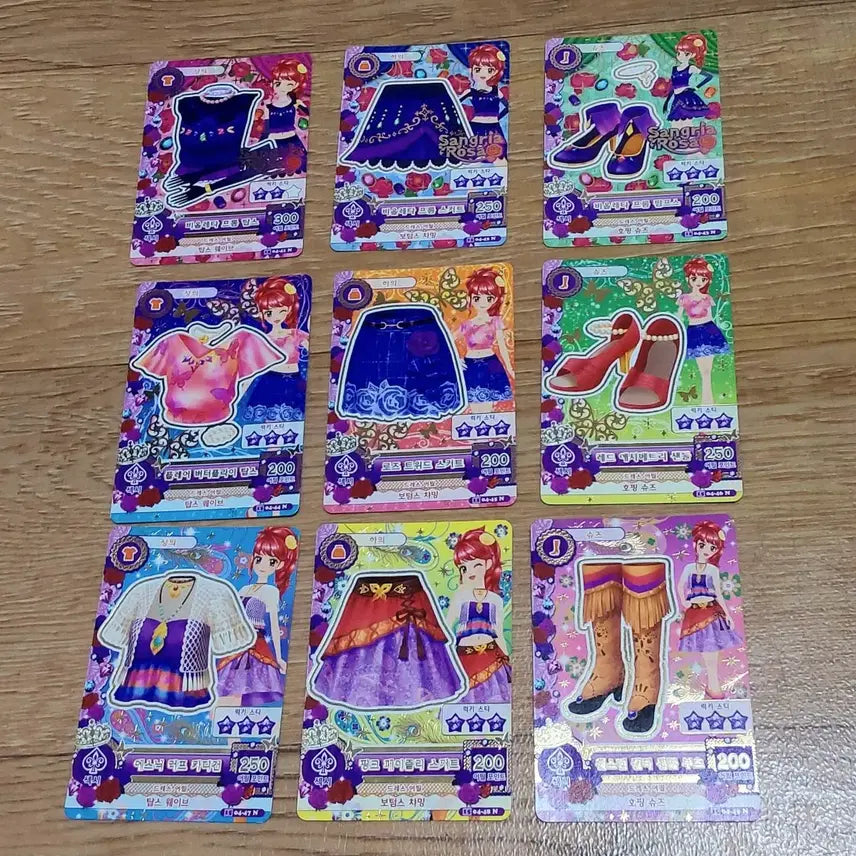 [BUNJANG] Aikatsu! Arcade Game Machine Card Kurebayashi Juri 2015 Series 3 Series 4 Normal / 아이카츠 아이엠스타 아케이드 게임기 카드 쿠레바야시 쥬리 주리 2015 3기 4탄 노말 노멀 올컴 풀 컴플리트
