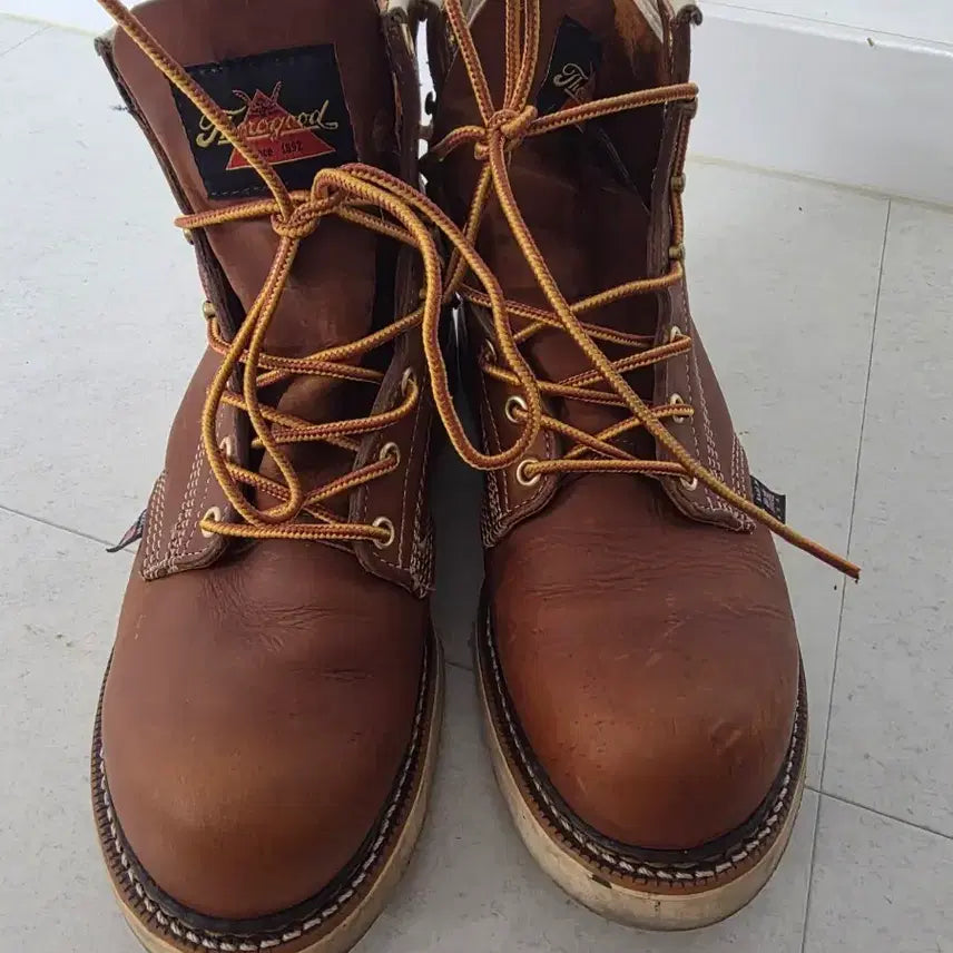 [BUNJANG] Thorogood Boots Brown Leather / 쏘로굿 부츠 브라운