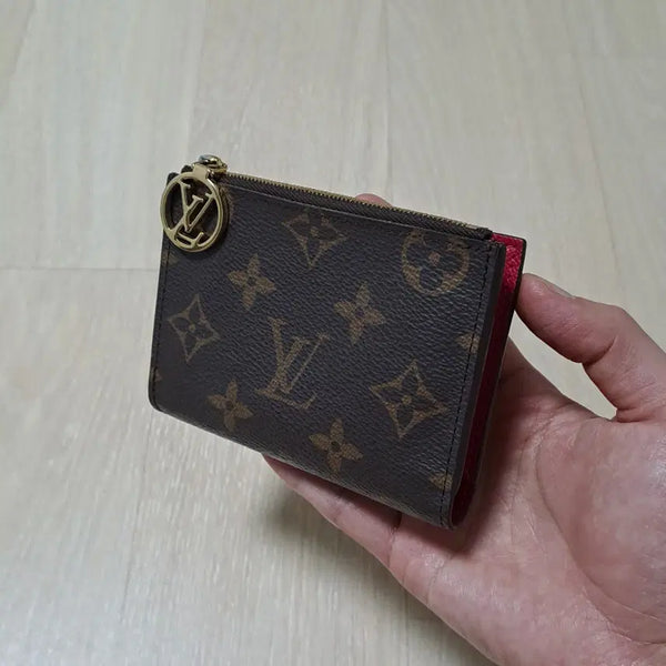 [BUNJANG] Louis Vuitton Lisa Monogram Rose Lollipop Wallet / [100%/정품] 루이비통 리사 모노그램 로즈 롤리팝 지갑
