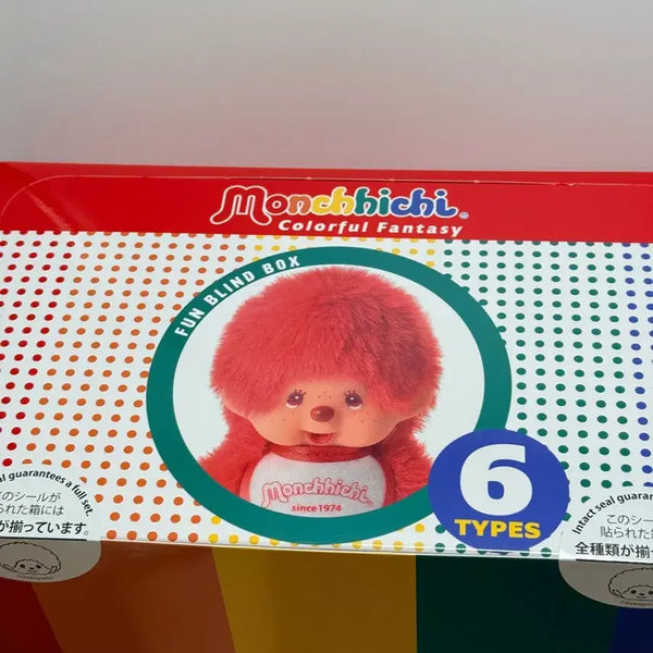 [BUNJANG] Colorful Fantasy Monchhichi Keychain Full Box New / 컬러풀 판타지 몬치치 키링 풀박스 새것
