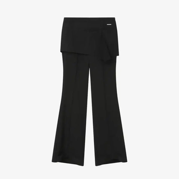 [BUNJANG] Mise en Scene Seoul Pleated Skirt Pants Black / 미세키서울 Pleats skirt pants BLACK