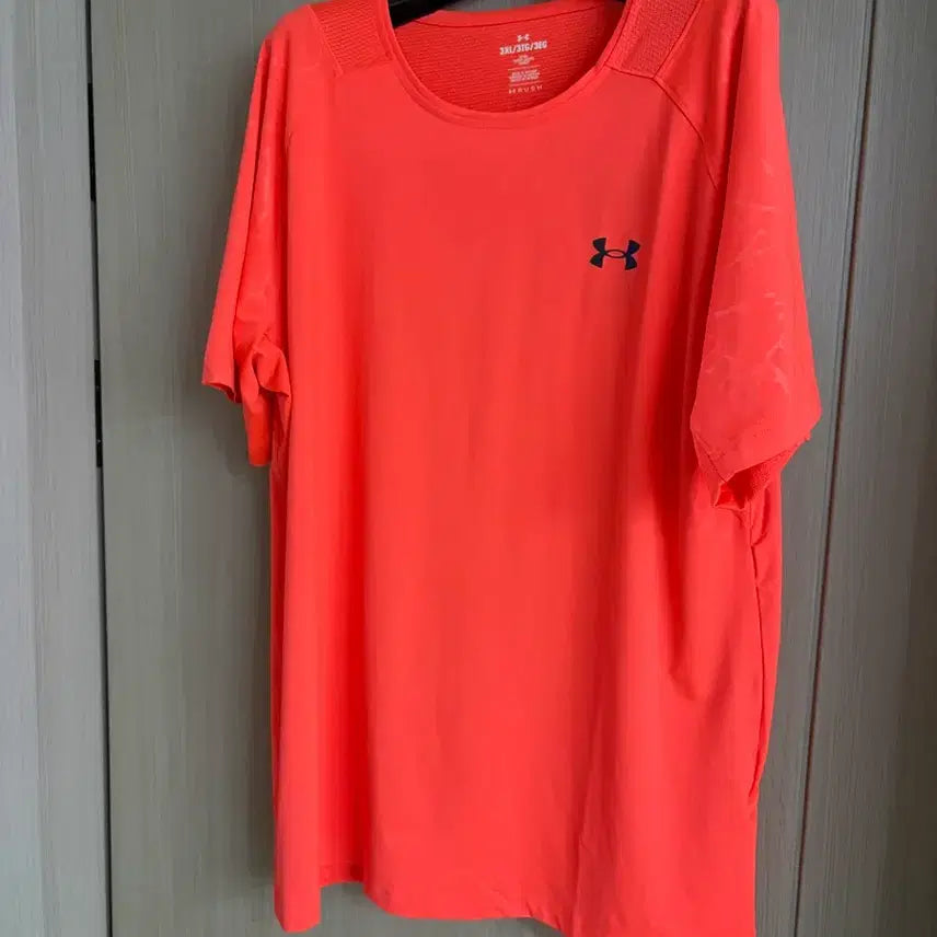 [BUNJANG] Under Armour Functional Short Sleeve T-Shirt Orange 3XL / 언더아머 기능성 반팔 티셔츠 오렌지 3XL