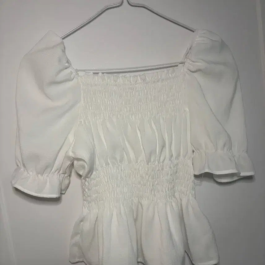 [BUNJANG] White Blouse / 흰블라우스