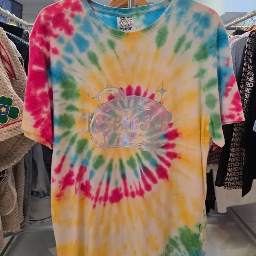 [BUNJANG] Yeseyesee Tie-Dye T-Shirt / yeseyesee 타이 다이 티셔츠