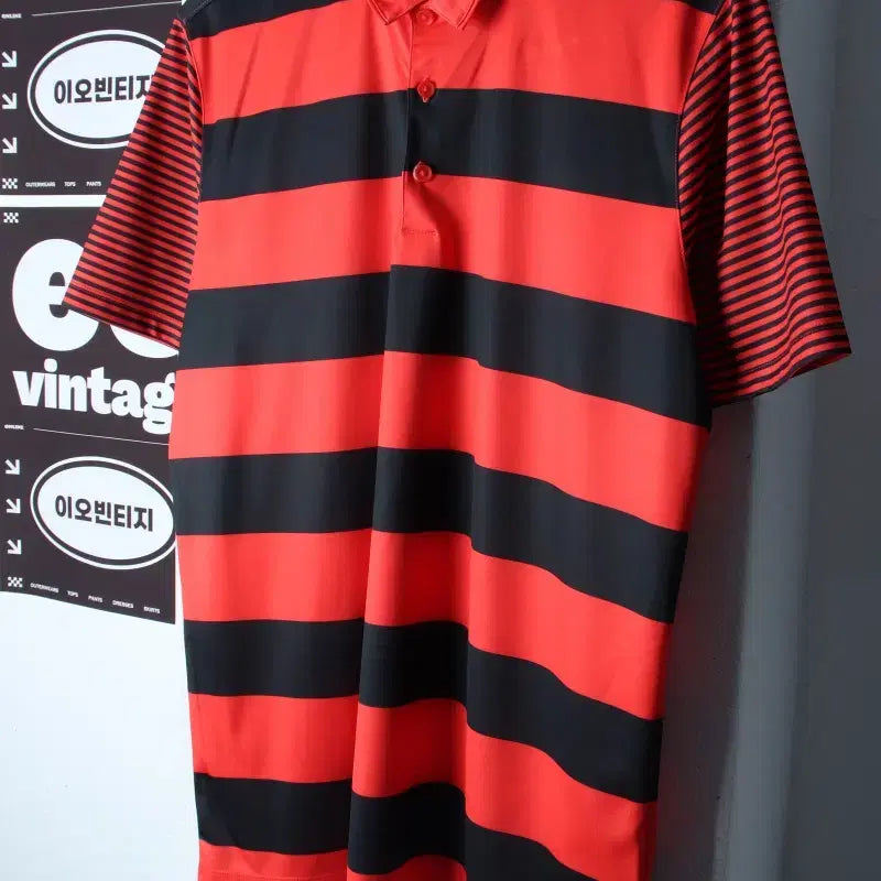 [BUNJANG] Nike Men's Golf Performance Short Sleeve Polo T-Shirt / (L) 나이키 반팔 카라 티셔츠 작은사용감 골프 기능성-H35933