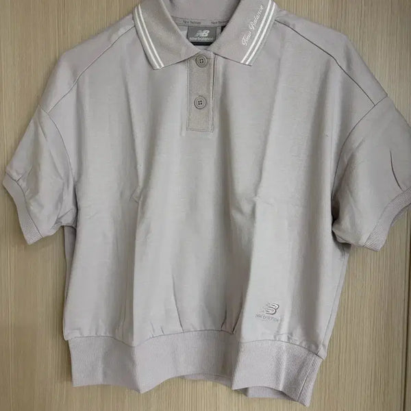 [BUNJANG] New Balance Short Sleeve Polo Shirt Light Beige S / 뉴발란스 반팔 카라티 라이트베이지 S
