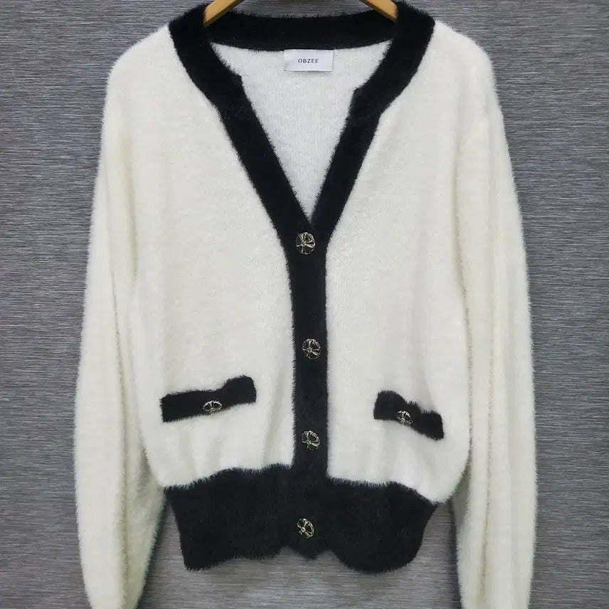 [BUNJANG] Objet Knit Cardigan / 6016 오브제 니트 가디건 90