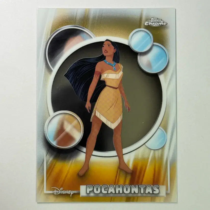 [BUNJANG] 2026 Topps Chrome Pocahontas Trading Card / 2026 탑스크롬 디즈니 포카혼타스