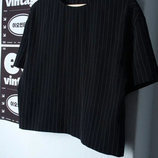 [BUNJANG] Uniqlo Short Sleeve Collar T-shirt / W(M) 유니클로 반팔 카라 티셔츠 셔츠 남방 블라우스-H35960