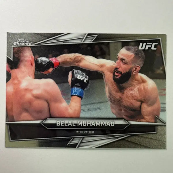 [BUNJANG] Topps Chrome UFC Belal Muhammad Rookie Card / 2026 탑스크롬 UFC 벨랄 무하메드 UFC 카드