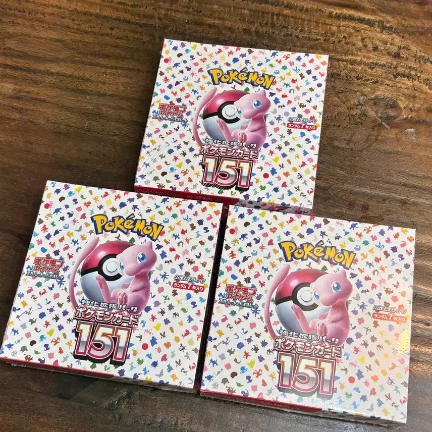 [BUNJANG] Pokemon Cards Japanese 151 Sealed Box / (2개 남았습니다!) 포켓몬카드 일판 151 미개봉 박스