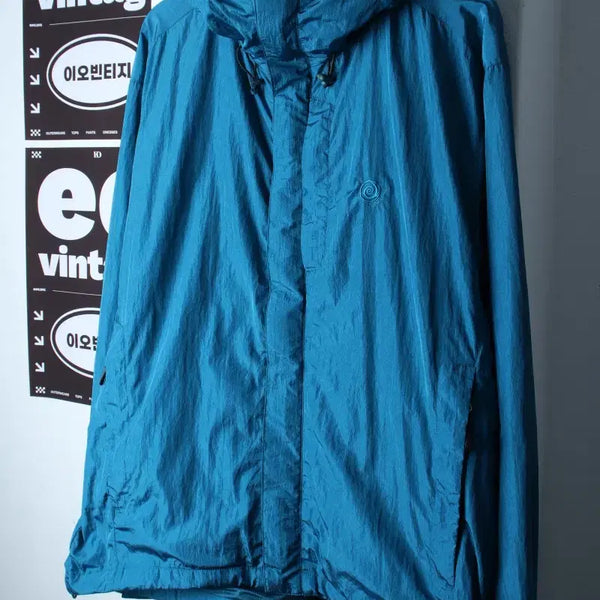 [BUNJANG] Travel Zip-Up Windbreaker Jacket Nylon Satin / (M-XL) 트레블 집업 바람막이 점퍼자켓 나일론 새틴-H35969