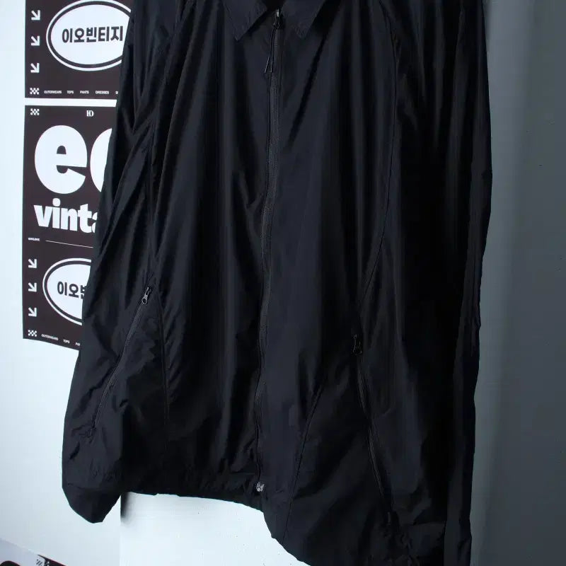[BUNJANG] Musinsa Standard Zip-up Windbreaker Jumper Jacket (2XL-3XL) / (2XL-3XL) 무신사 스탠다드 집업 바람막이 점퍼자켓-H35977