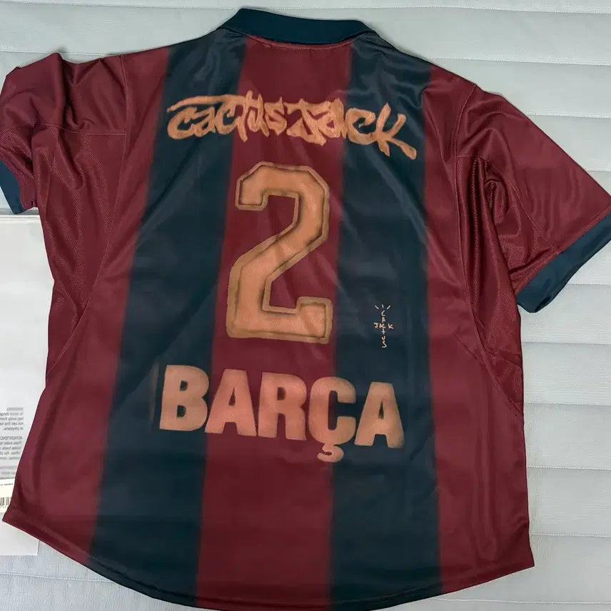 [BUNJANG] Travis Scott Barcelona Jersey L / 트래비스 스캇 바르셀로나 유니폼 L사이즈