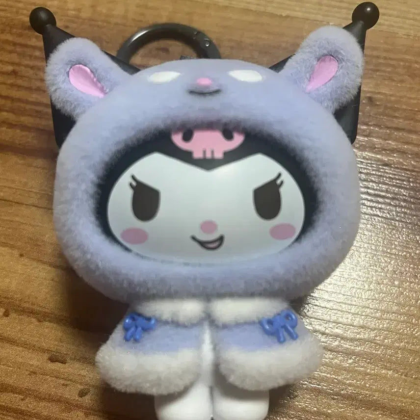 [BUNJANG] Miniso Sanrio Kuromi Figure Keychain / 미니소 산리오 쿠로미 피규어 키링