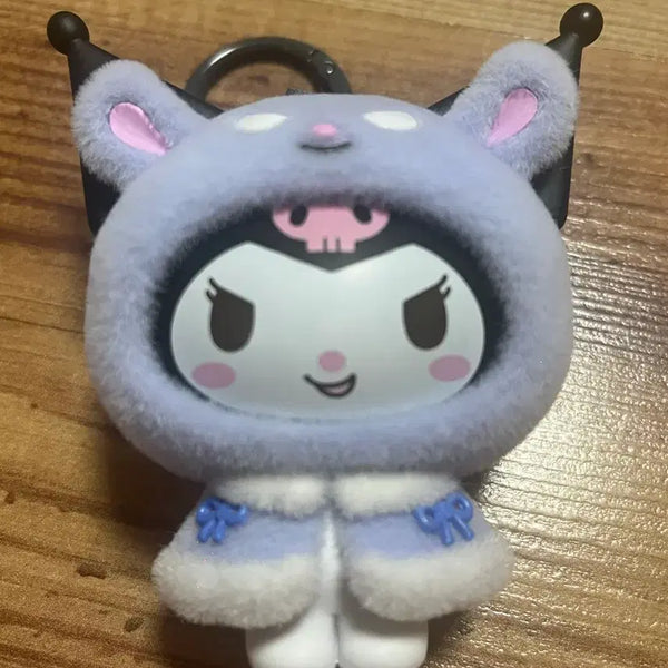[BUNJANG] Miniso Sanrio Kuromi Figure Keychain / 미니소 산리오 쿠로미 피규어 키링