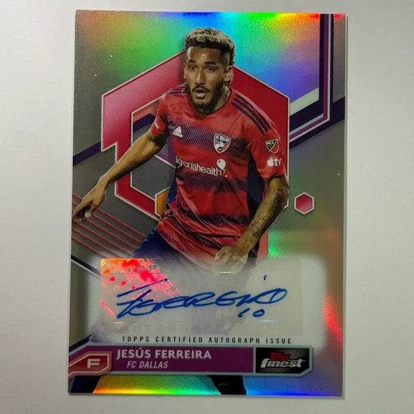 [BUNJANG] Jesus Ferreira Signed USA National Team Finest Soccer Card / [오토] 미국 국가대표 헤수스 페레이라 친필싸인 파이니스트 축구 카드