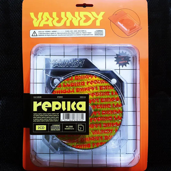 [BUNJANG] VAUNDY Replica Complete Limited Edition CD (Sealed) / 바운디 VAUNDY replica 완전생산한정반 CD 미개봉 신품