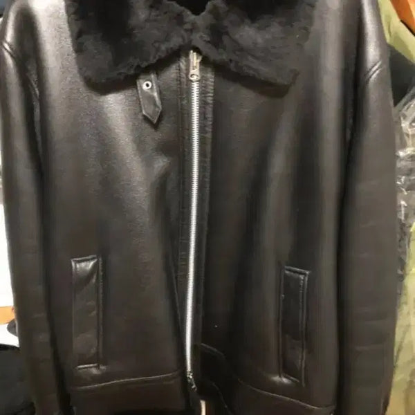 [BUNJANG] Sperone Real Lambskin Shearling Jacket XXL / 스페로네 리얼 양가죽 무스탕 XXL