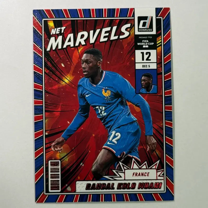 [BUNJANG] Donruss 2022 World Cup Randal Kolo Muani France Soccer Card / 돈러스 북중미 월드컵 프랑스 콜로 무아니 넷마블 축구 카드