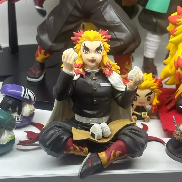 [BUNJANG] Demon Slayer Kyojuro Rengoku Chokonose Figure / 귀멸의 칼날 렌고쿠 쵸코노세 피규어