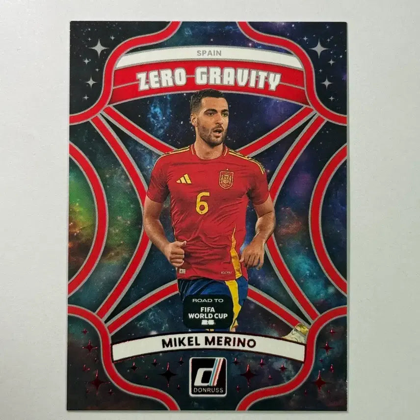[BUNJANG] Donruss World Cup Spain Mikel Merino Soccer Card / 돈러스 북중미 월드컵 스페인 미켈 메리노 축구 카드