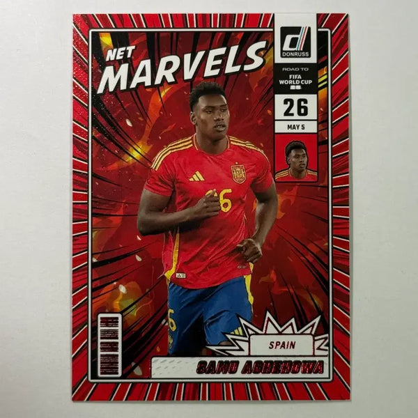 [BUNJANG] Donruss World Cup Spain Soccer Card Aguero Netmarble / 돈러스 북중미 월드컵 스페인 사무 아게호와 넷마블 축구 카드