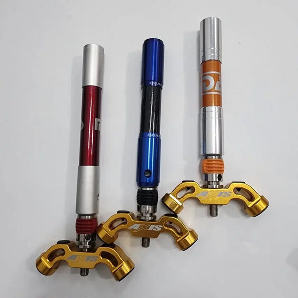 [BUNJANG] AXIS V-Bar 3-Color Set (Red, Blue, Orange) with Gold Bracket / AXIS 브이바 레드/블루/오렌지 3종