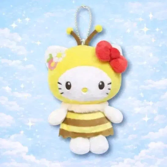 [BUNJANG] Sanrio Honey Bee Kitty Mascot Keychain / 산리오 꿀벌 키티 마스코트