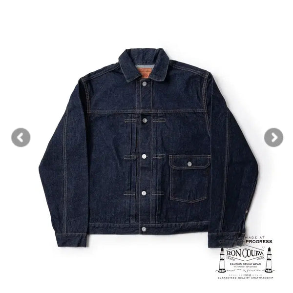 [BUNJANG] Boncura 1st Denim Jacket One Wash / (42) 본쿠라 1st 데님 자켓 (One wash)