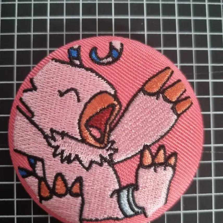 [BUNJANG] Digimon Embroidered Can Badge Piyomon / 디지몬 자수캔뱃지 피요몬 판매합니다.