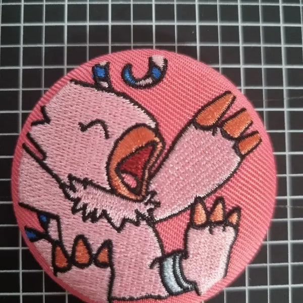 [BUNJANG] Digimon Embroidered Can Badge Piyomon / 디지몬 자수캔뱃지 피요몬 판매합니다.