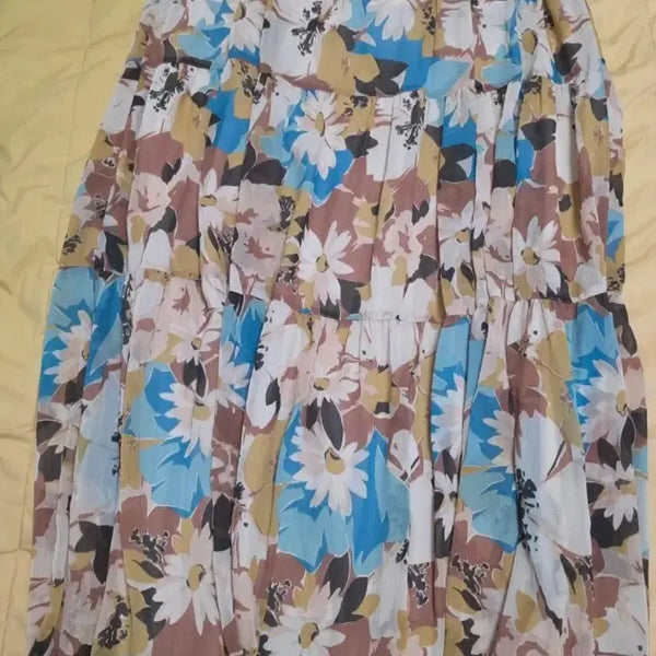 [BUNJANG] Ralph Lauren Floral Long Skirt / 랄프로렌 플로럴 롱 스커트