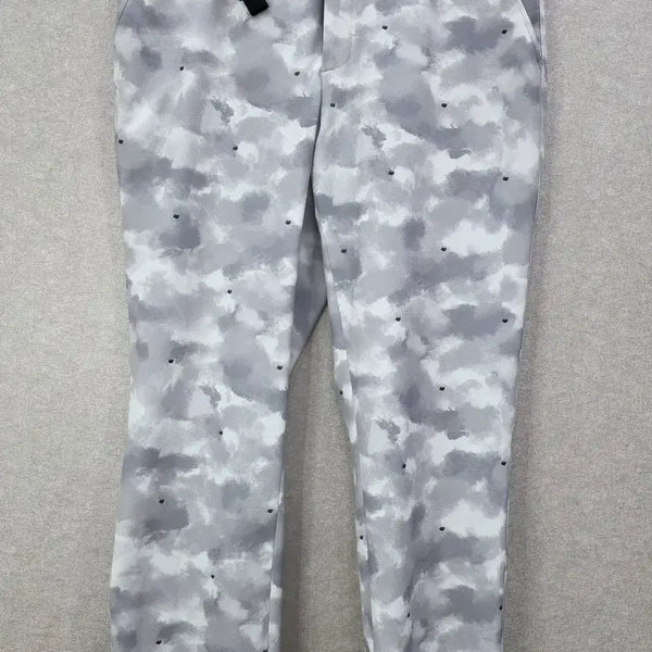 [BUNJANG] MU SPORTS Cloud Pattern Golf Pants / 엠유스포츠 클라우드 패턴 골프 팬츠 MU SPORTS