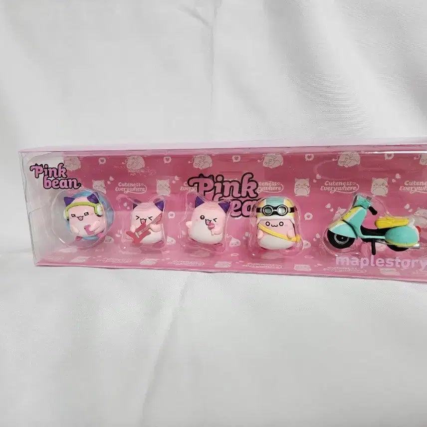 [BUNJANG] MapleStory Pink Bean Figure Set / 메이플스토리 GS25 핑크빈 피규어 세트