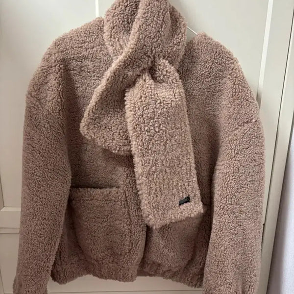 [BUNJANG] Fleece Jacket Beige / 플리스 자켓 베이지색