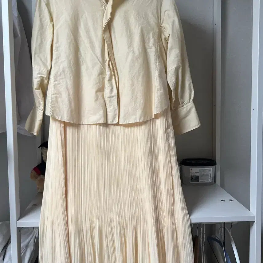 [BUNJANG] SJYP Pleated Dress / sjsj 플리츠원피스 SJ2A3WOP270W CR