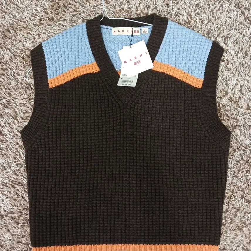 [BUNJANG] Marni x Uniqlo Vest L / 6055 새상품 마르니 X 유니클로 조끼 L