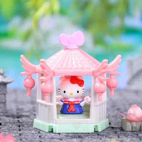 [BUNJANG] Sanrio Hello Kitty Ancient Pavilion Figure / 헬로키티 산리오 고대 파빌리온 피규어