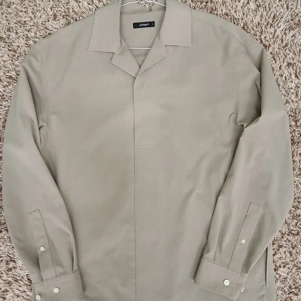 [BUNJANG] Elegri Khaki Brown Shirt S / 6057 엘레그리 카키브라운 셔츠S