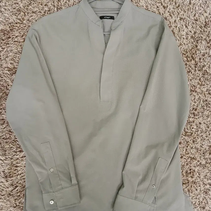 [BUNJANG] Elegri Grey Shirt Size S / 6060 엘레그리  그레이 셔츠 S