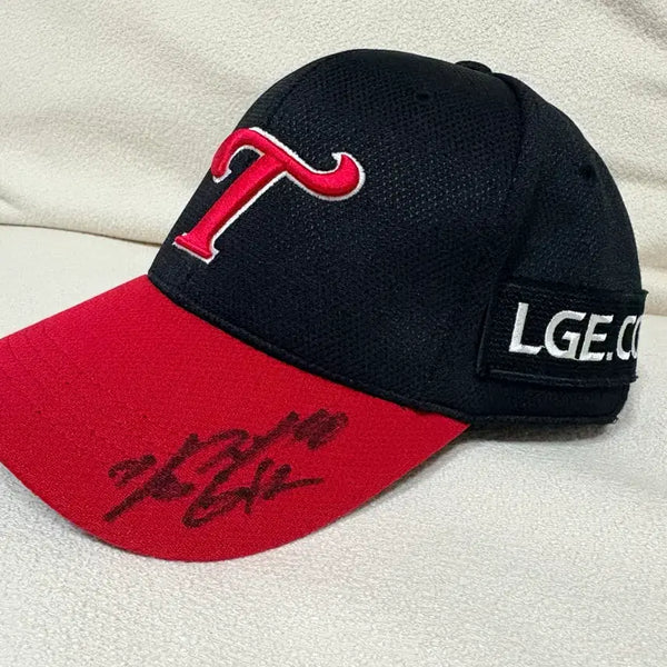 [BUNJANG] LG Twins Authentic Classic Cap Signed by Kim Jin-sung / (미착용,선수사인) 엘지트윈스 어센틱 클래식 모자