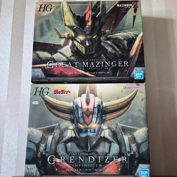 [BUNJANG] Bandai HG Great Mazinger + Grandizer Infiniteism Bundle Set / (일괄)반다이 HG 그레이트 마징가 + 그랜다이저 인피니티즘