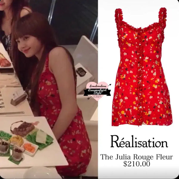 [BUNJANG] Realization Julia Mini Dress Floral Pattern / realization par 리얼리제이션 줄리아 미니 원피스
